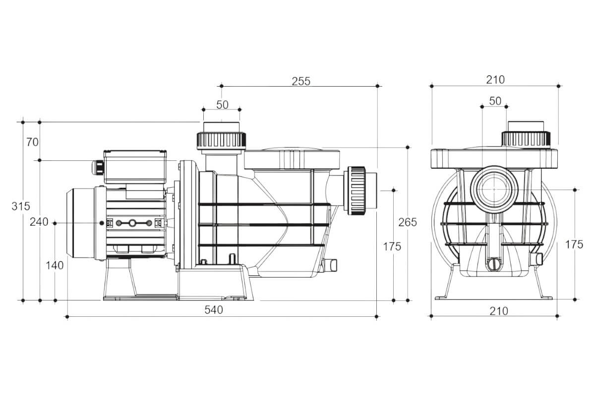 ����� � �����������  14,9�3/� Gemas STREAMER MINI �=10 0,75��� 230� (0111STRM100M)