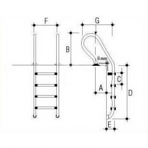 �������� 3 ������� Gemas COMBINED AISI 304 (0311312)