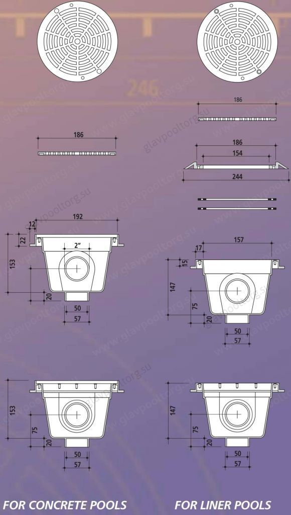 ������ ���� Gemas 2" �� ������� �/� (���������) (04241T2SS)